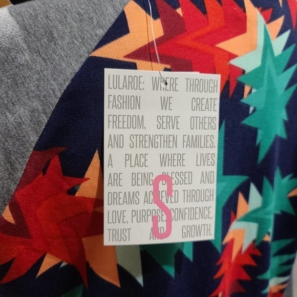 Lularoe Randy falling stars baseball tee - Picture 12 of 12